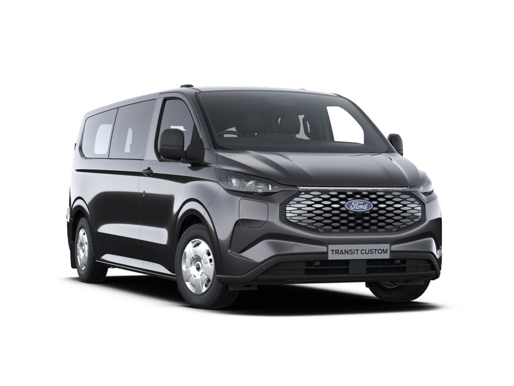 Ford Transit Custom E-340 L2 Electric Rwd 100kW 65kWh H1 Kombi Trend 8 Seater Auto